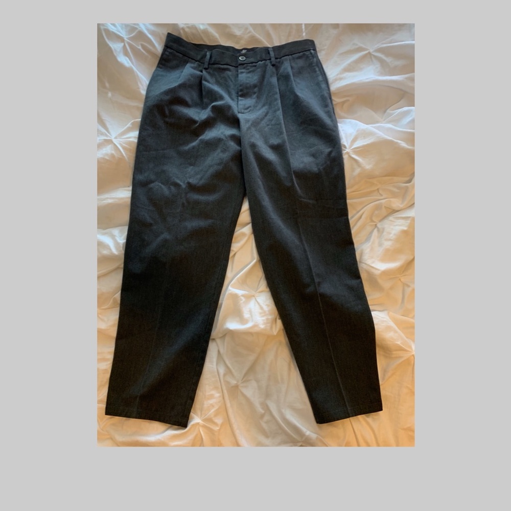 Straight leg dress pants